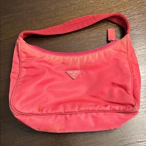 AUTHENTIC Prada RED Shoulder Bag